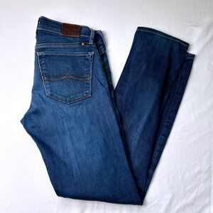 Lucky Brand Womens Low Rise Cate Stacked Skinny Jeans Size 2/26 Distressed